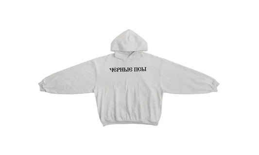 Yeezy x Gosha Rubchinskiy Black Dogs Hoodie Heather Gray