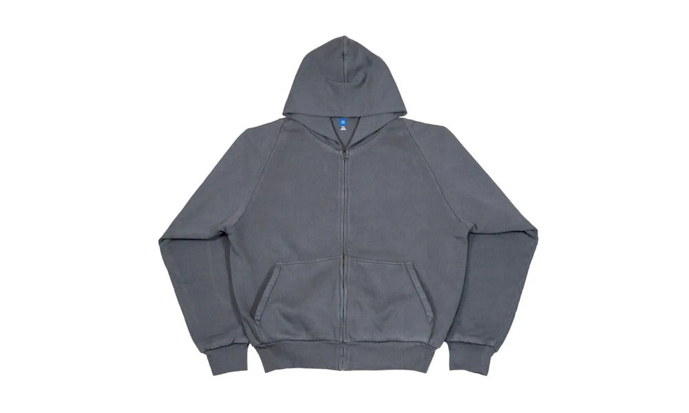 Yeezy x Gap Zip Up Exclusive Hoodie Dark Grey - YEEZ-YXGZUE-DARKGREY