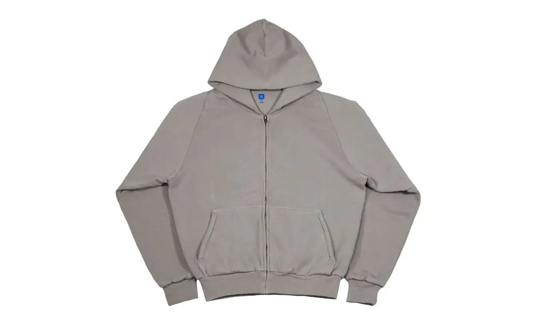 Yeezy x Gap Zip Up Exclusive Hoodie Light Gray - Aplug – APLUG PL
