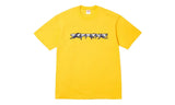Supreme Supreme Skulls Spellout Tee Yellow