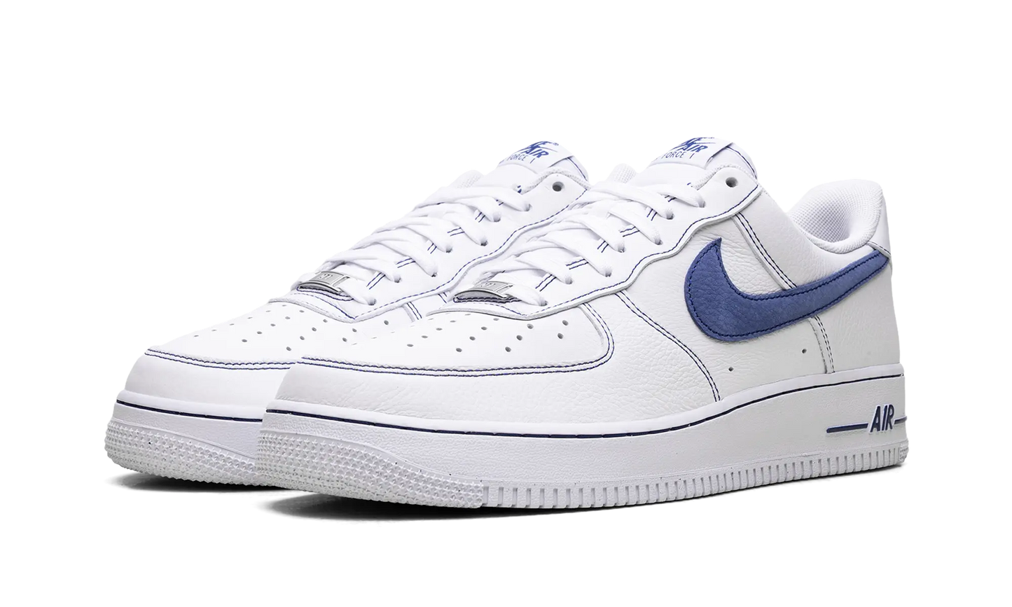 Nike Air Force 1 Low '07 LV8 White Deep Royal Blue