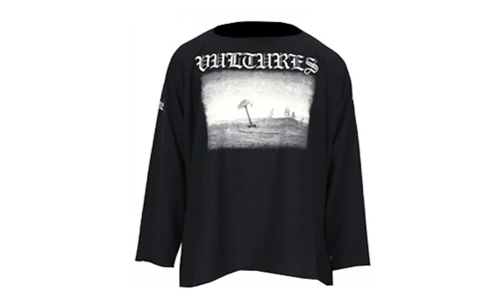 YZY Vultures Long T Black - YEEZ-YZVLTB-BLACK