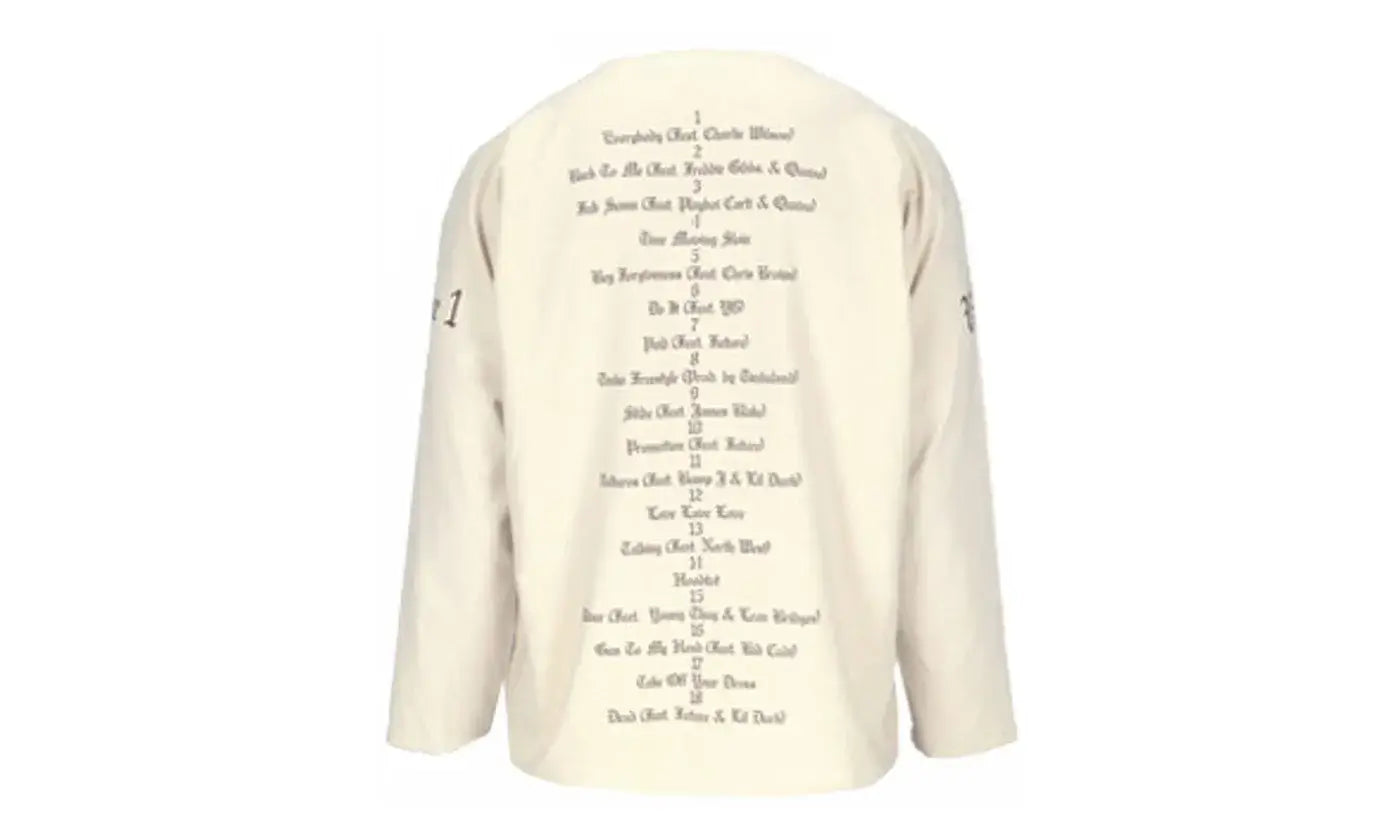 YZY Vultures Long T White