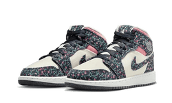 Air Jordan Air Jordan 1 Mid Floral Canvas - FJ3451-001