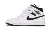 Air Jordan 1 Mid White Black - Aplug