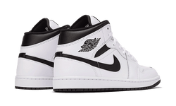 Air Jordan Air Jordan 1 Mid White Black - DQ8423-132 / DQ8426-132