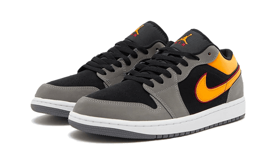 Air Jordan Air Jordan 1 Low Black Vivid Orange - FN7308-008