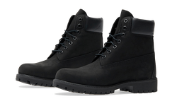 Timberland 6" Boot Black Nubuck Premium - TB010073-009/TB010073-001