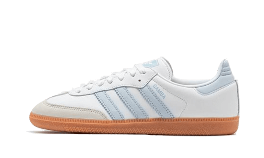 Adidas Samba OG White Halo Blue Gum - IE0877