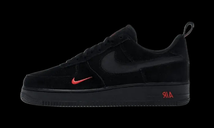 Nike Air Force 1 Low Multi-Swoosh Black Crimson - DZ4514-001