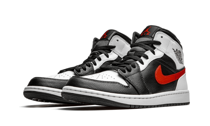 air-jordan-1-mid-black-chile-red-white-runstock