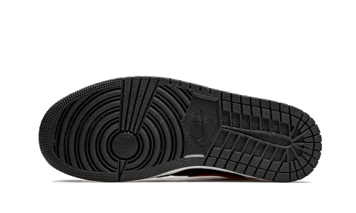 Air Jordan 1 Mid Black Chile Red White APLUG PL