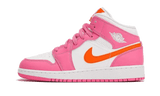 Air Jordan 1 Mid Pinksicle Safety Orange - Aplug