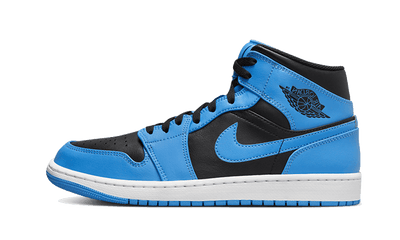 Air Jordan 1 Mid University Blue Black - Aplug