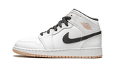 Air Jordan 1 Mid White Arctic Orange - Aplug