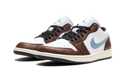 Air Jordan Air Jordan 1 Retro Low Brown Blue Grey - FQ7832-142