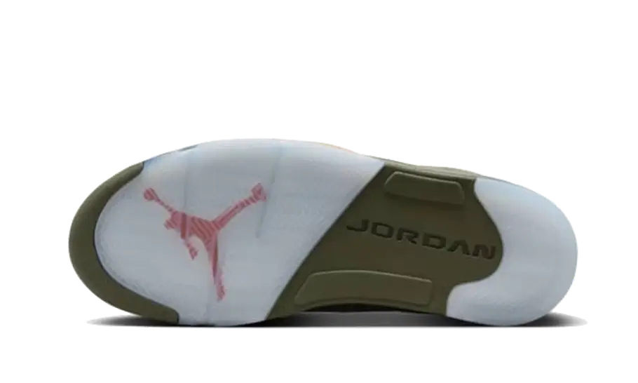 Jordan 5 army green best sale