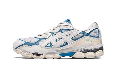 Asics Gel-NYC White Dolphin Blue - Aplug