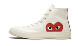 Comme des Garçons x Converse Chuck Taylor All-Star 70s Hi CDG PLAY White - Aplug