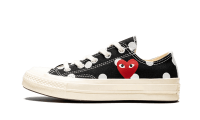 Comme des Garçons x Converse Chuck Taylor All-Star 70s Ox CDG PLAY Polka Dot Black - Aplug