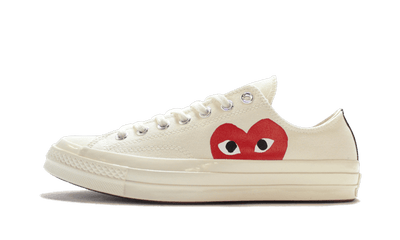 Comme des Garçons x Converse Chuck Taylor All-Star 70s Ox CDG PLAY White - Aplug