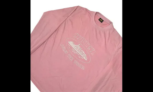 Corteiz Corteiz Alcatraz Pullover Longsleeve Pink - CRTZ-ALPULLS-PINK