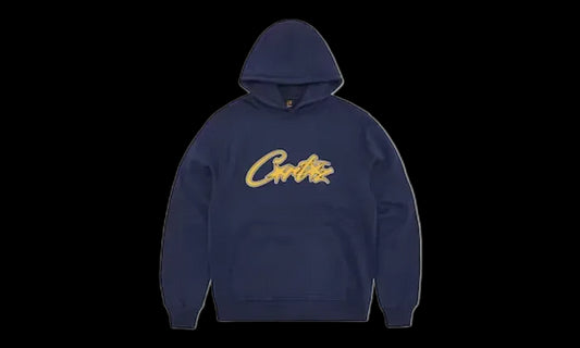 Corteiz Corteiz Satin Applique Allstarz Hoodie Navy - CRTZ-SAAH-NAVY