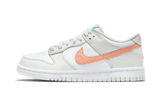 Nike Dunk Low White Bone Peach Aqua - Aplug