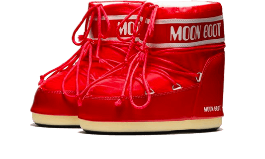 Moon Boot Icon Low Red Nylon - 14093400009