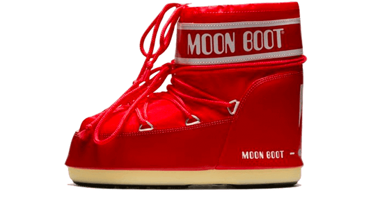 Moon Boot Icon Low Red Nylon - 14093400009