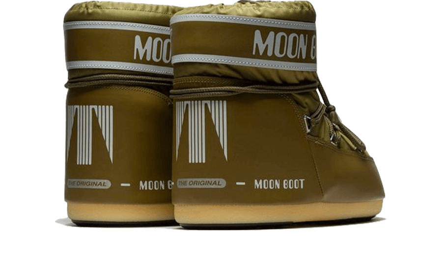 Moon Boot Icon Low Khaki Nylon - 14093400007