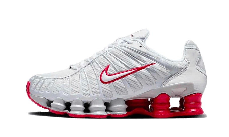 Nike Shox TL Platinum Tint Gym Red - FZ4344-001