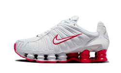 Nike Shox TL Platinum Tint Gym Red - FZ4344-001