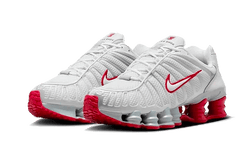 Nike Shox TL Platinum Tint Gym Red - FZ4344-001