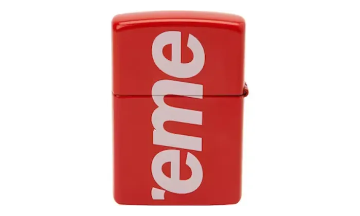 Supreme Supreme Logo Zippo Red - SUP-ZIPPO-SS18