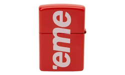 Supreme Supreme Logo Zippo Red - SUP-ZIPPO-SS18
