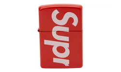 Supreme Supreme Logo Zippo Red - SUP-ZIPPO-SS18