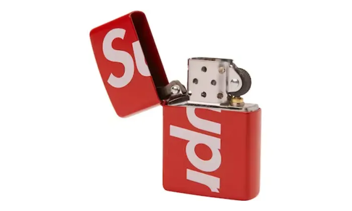 Supreme Supreme Logo Zippo Red - SUP-ZIPPO-SS18