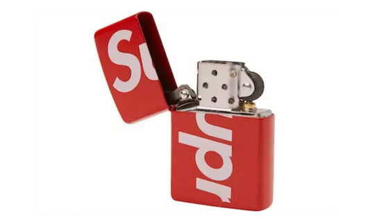 Supreme Supreme Logo Zippo Red - SUP-ZIPPO-SS18