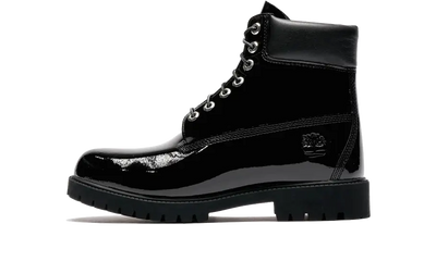 Timberland 6" Veneda Carter Patent Leather Boot Black Patent - Aplug