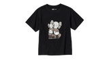 KAWS x Uniqlo T-Shirt Black Graphic - Aplug